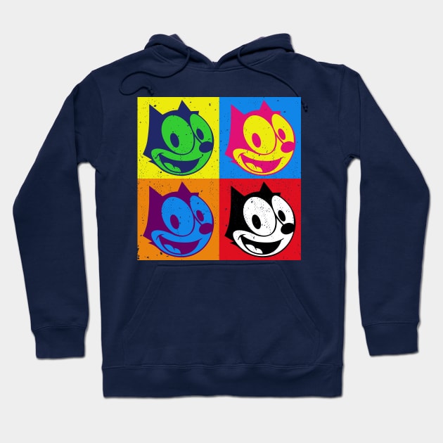 Felix The Cat ✅ Pop Art Hoodie by Sachpica